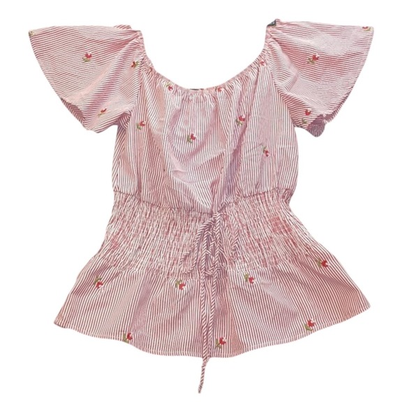 Kontro Contemporary Off Shoulder Top SKUW465‎ - Picture 1 of 4